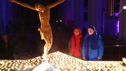 City-Advent in der Überwasserkirche in Münster.