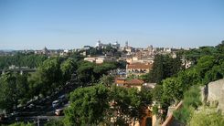 Blick auf Rom.
